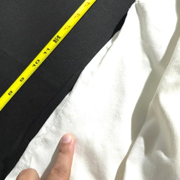 MONFRERE Jeans Womens 32 White Denim Straight Leg Blanc Wash Premium Designer - Picture 12 of 13